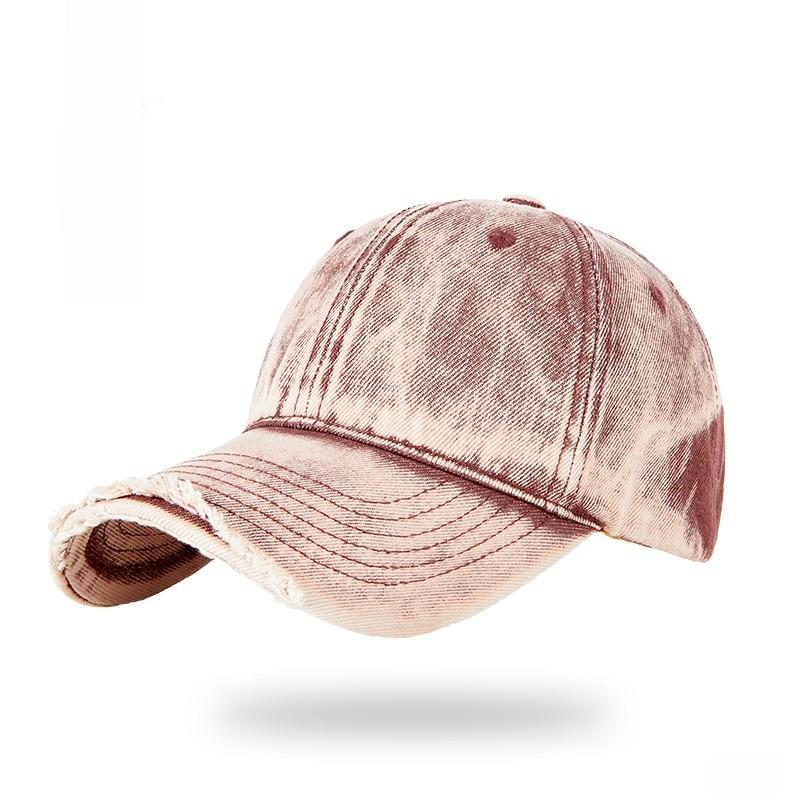 Waterwashed Cotton Baseball Cap With Sun Protection For Men And Women