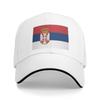 Flag of Serbia Casual Baseball Cap  Outdoor Sports Trucker Hat Summer Dropshipping Baseball Caps