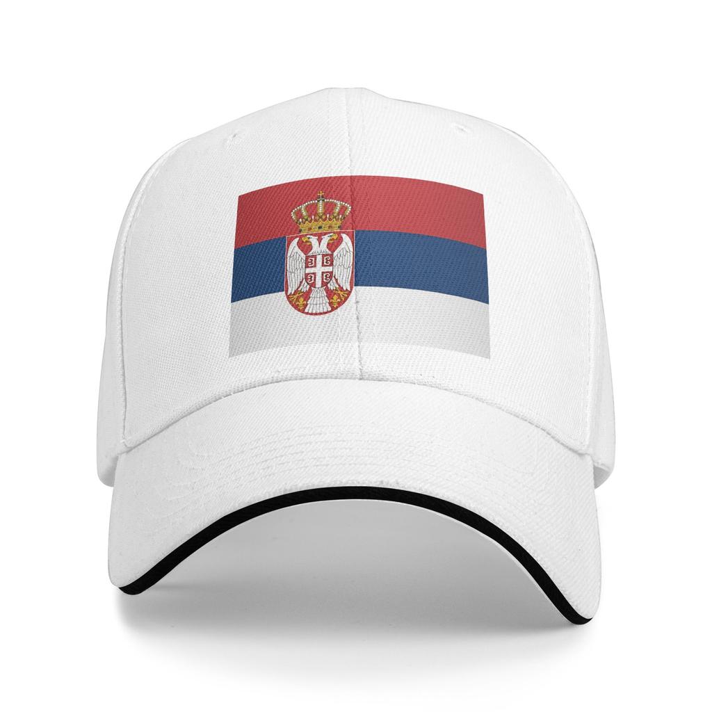 Flag of Serbia Casual Baseball Cap Outdoor Sports Trucker Hat Summer Dropshipping Baseball Caps