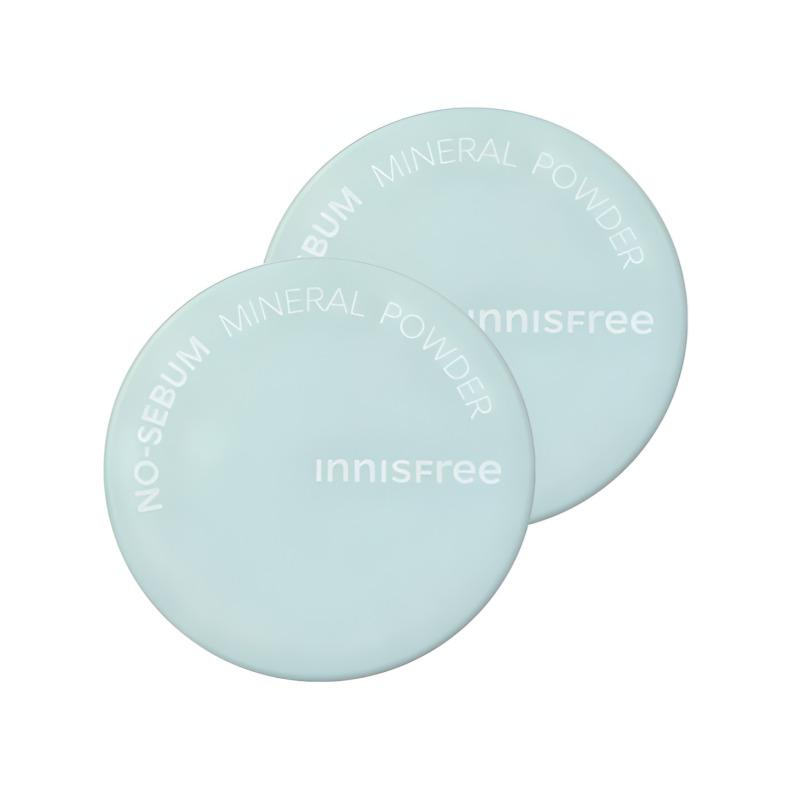 innisfree No-Sebum Mineral Powder – 5g Oil Control & Matte Finish Face Powder (Vegan Beauty)