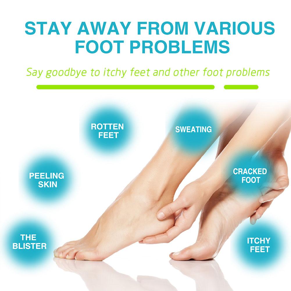 Foot Shoe Odor Deodorant Spray Perfume Scent Odor Removal Anti-Sweat Formula Eliminates Bad Smell for Feet Footwear Socks Gentle