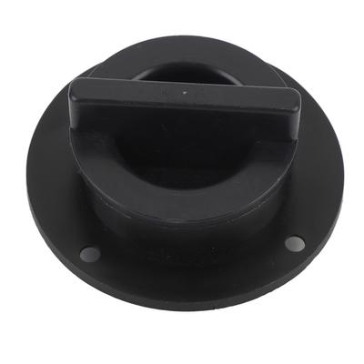 Boat Deck Drain High Toughness ABS Easy To Unscrew Deck Floor Drain Scupper for Yachts Speedboat Kayaks Black