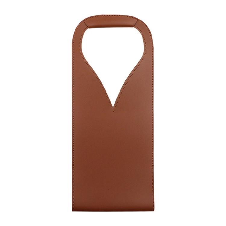 Wine Bag Holder PU Leather Wine Case with Soft Interior Wine Bag for Wine Enthusiasts Waterproof Wine Pouches Sleeve