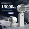 Southeast Asia N607 Portable Rechargeable Bladeless Neck Fan with Digital Display