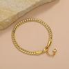 Classic Chain Bracelets For Women Minimalist Fashion Trend Gold Color Bangle On Hand Hip Hop Rock Men Jewelry Couple Gifts