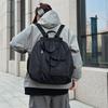 Schoolbag new model has no sense of three-purpose backpack men's lazy wind large-capacity business trip messenger bag portable backpack fitness bag 
