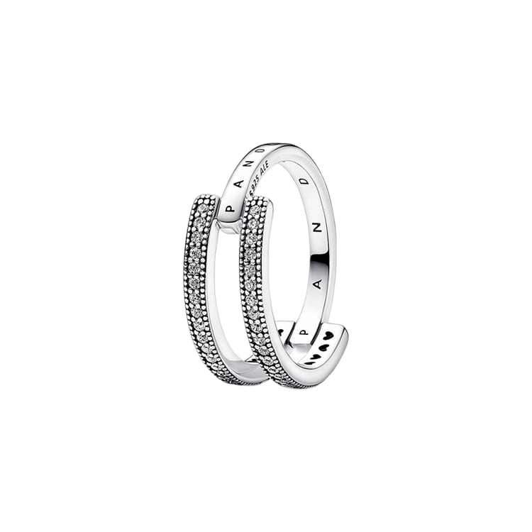 Pandora 925 Sterling Silver Rings Women's Silver 192779C01