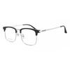 Full Rim Browline Black Silver Smartbuy Collection Hinn 71006 C13 Fashion Unisex Eyeglasses