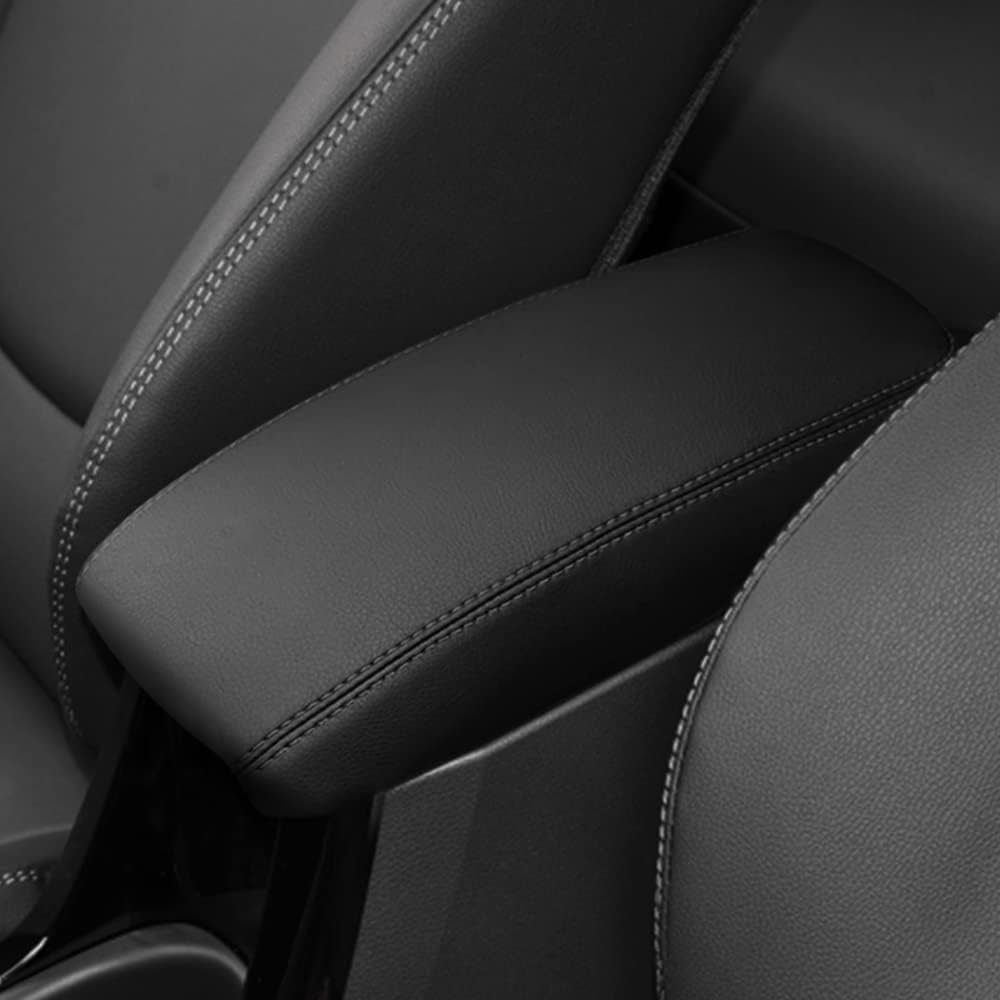 DEYTOP Console Armrest Cover For Toyota Corolla Cross 2026 -2025 Accessories Car Center Console Cover For Corolla Cross  Anti-Scratch Leather Armrest