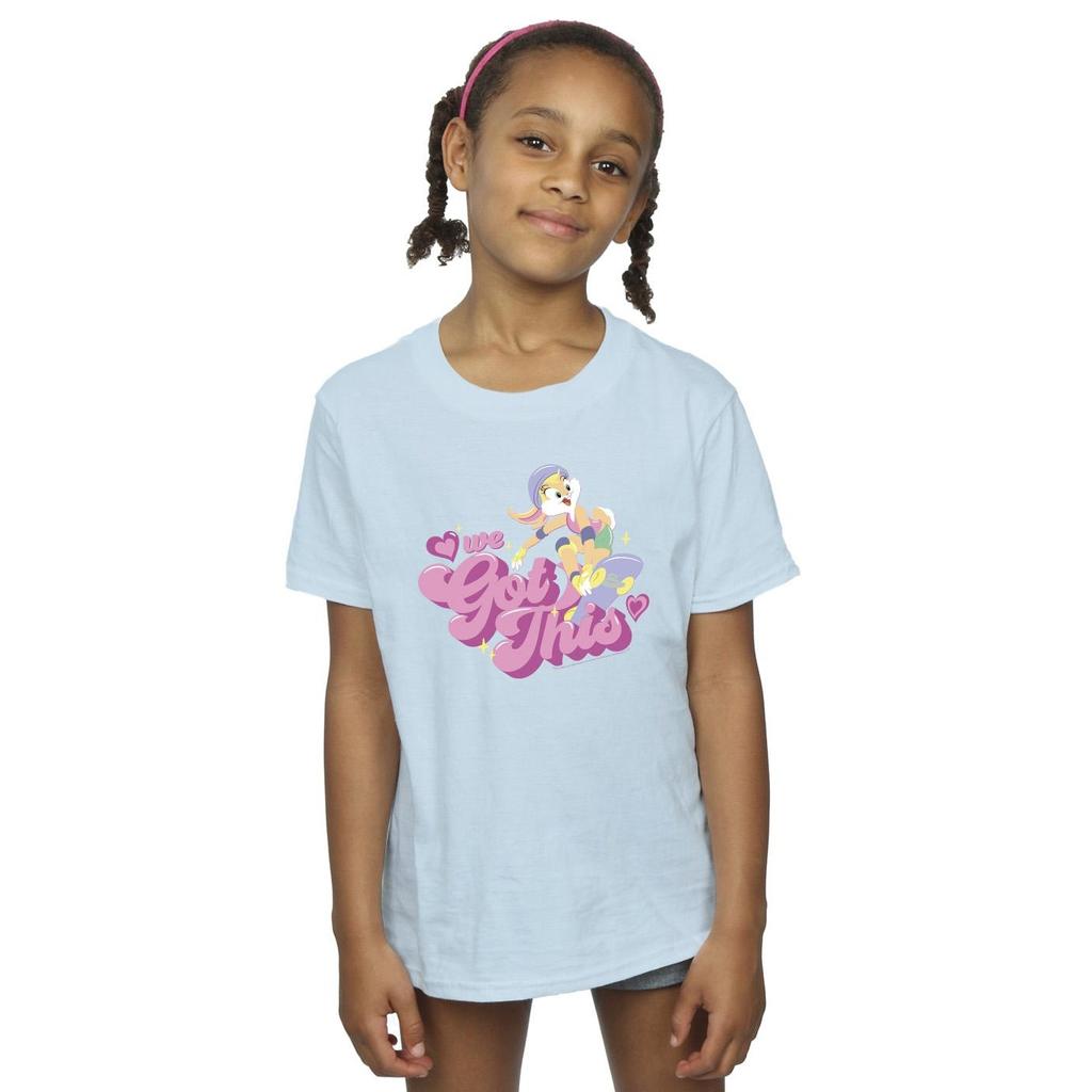 Looney Tunes Mädchen Lola We Got This Skate Baumwoll-T-Shirt