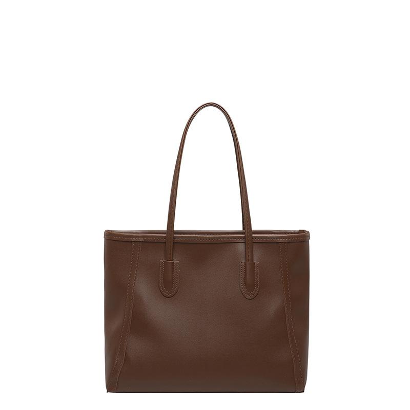 Nowa damska torba, wysokiej klasy modna, duża pojemność, wszechstronna, studencka, do pracy, torebka na ramię, pod pachę, torba shopper