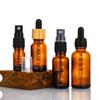 Brown Glass Essential Oil Dropper Bottle with Scale - Available in 5ml, 10ml, 20ml Sizes