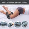 Memory Foam Leg Knee Foam Support Pillow Side Sleeper Sciatica Orthopedic Sciatica Back Hip Relief Pillow For Bed Sofa