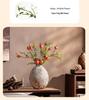 Wabi-Sabi Style Jingdezhen Ceramic Vase - Retro Coarse Pottery Centerpiece Jar