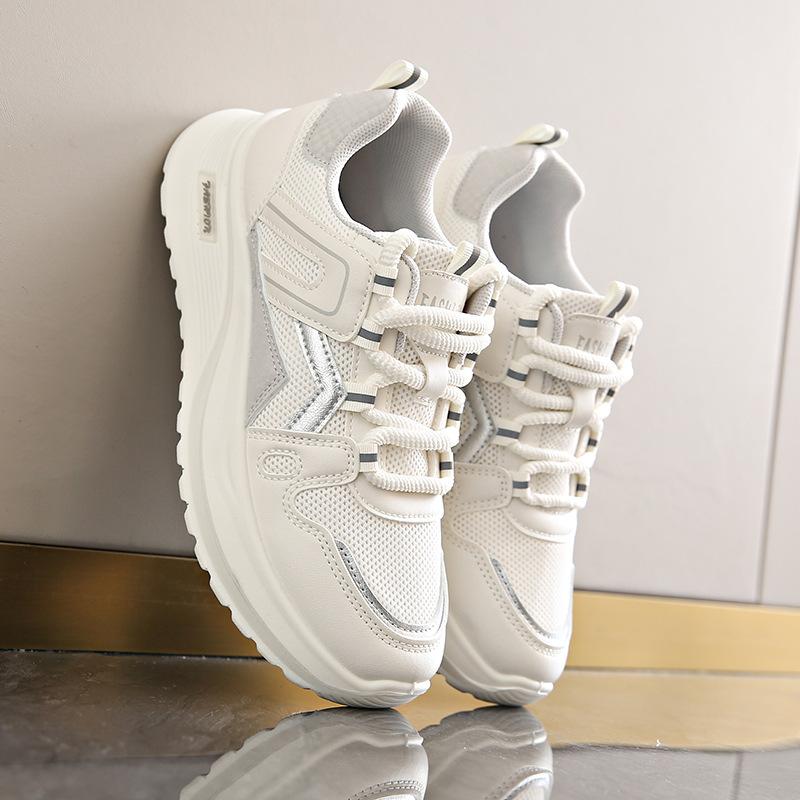 ins new dad shoes women's spring light student sports running casual outdoor platform shoes