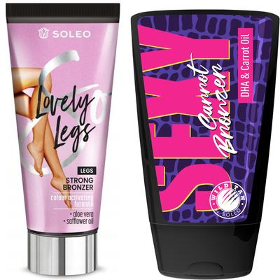 Soleo Lovely Legs + Wild Tan Sexy Carrot Free