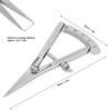 Leather  Leather Tools Marking Gauge DIY Hand Made Leather Art Stainless Steel Adjustable Fine Marking Gauge Wing Divider