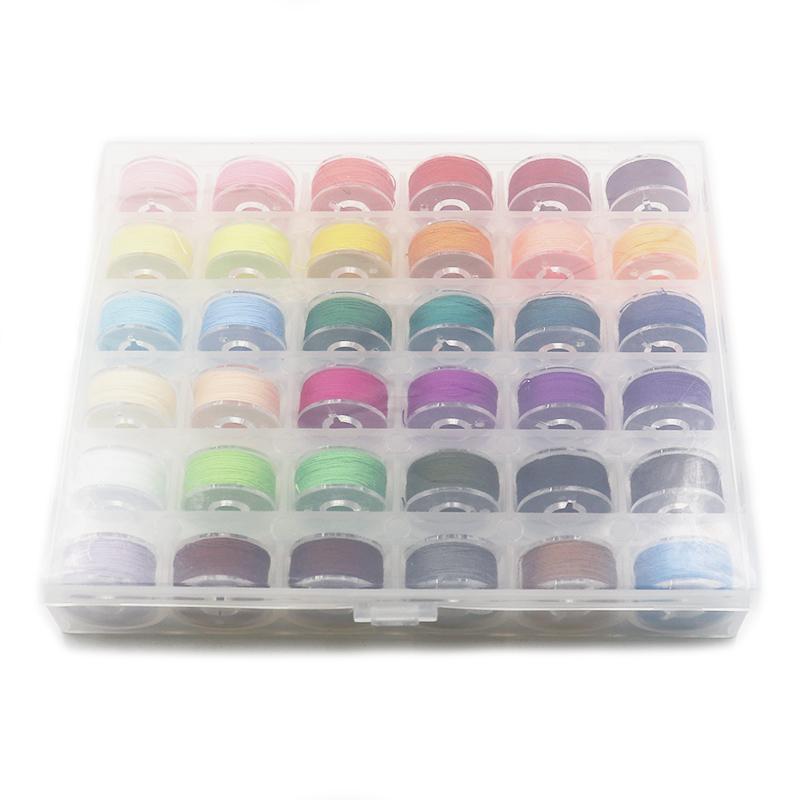 1set 36colors Sewing Machine Thread for Home, Manual Repairing Clothing Sewing Thread, Polyester Thread, DIY Sewing Accessories