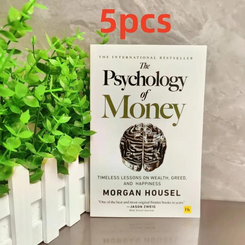 Wersja angielska Psychologia pieniędzy: Ponadczasowe lekcje o bogactwie, chciwości i szczęściu Książki o finansach dla dorosłych