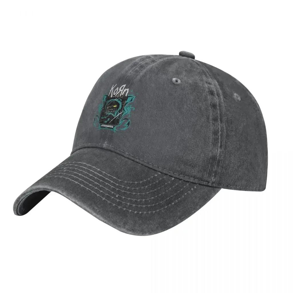 Korn Band KORN Demin Cap Lightweight Summer Hat Mens Baseball Cap