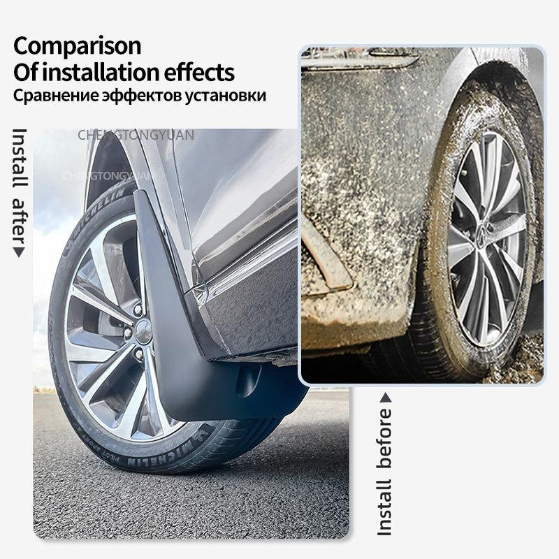 Mudflaps Fender Flares for Honda Fit Jazz Sport Pro Mudguards Splash Mud Guards Cover Accessories