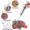 Meat Injector Syringe, Stainless Steel Marinade Flavor Injector Kit