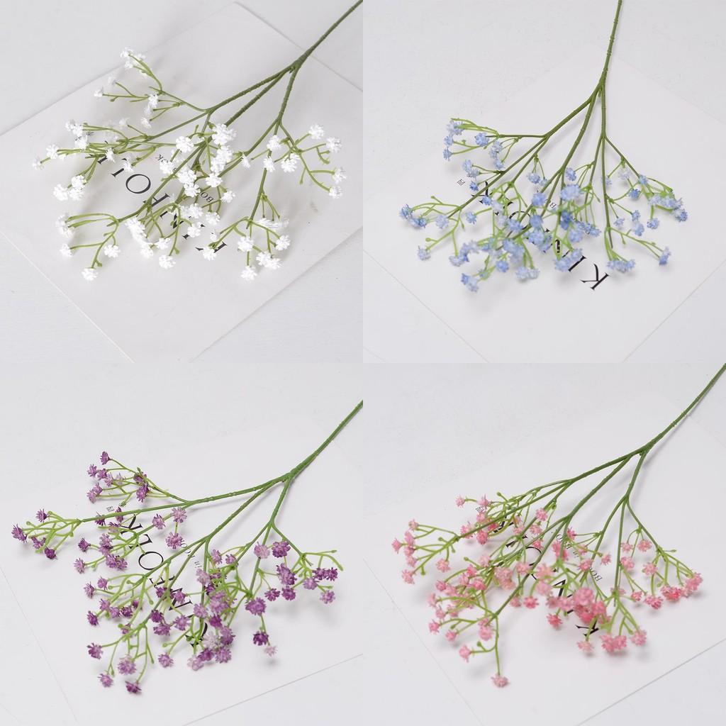 Colored Multi Fake Flower Gypsophila Paniculata For Wedding  And Desk Decor