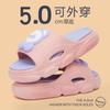 2024 New Summer Thick Sole Slippers Sandals for Women Non-Slip Soft Cartoon Design Home Comfort