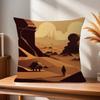 Cushion Cover Car Throw Pillow Case For Sofa Car Christmas Gift Xcm Xcm Funny Movie Sstar Funny Wwars