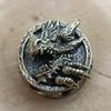 Portable Brass Dragon Pendant Practical Brass Dragon Pendant Designed For Outdoors Adventures And Crafting Projects