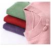 Autumn Winter Chinese Retro Cheongsam Collar Thick Knit Sweater – Fashionable Women's Pullover