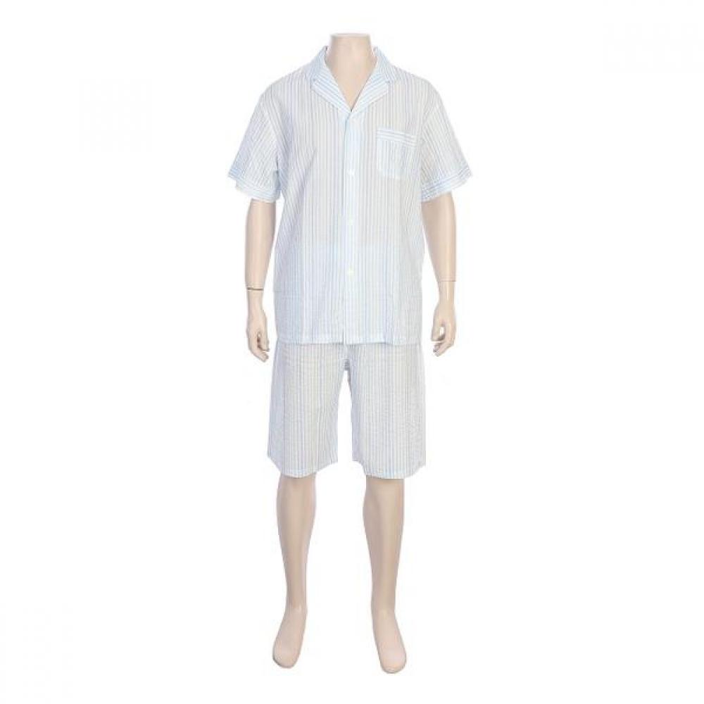 Barbara Men S Blue Stripe Homewear Pajama amp4623S 95