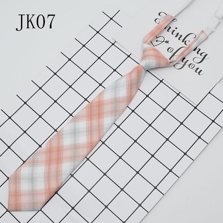 Japanese College-Style Uniform with Easy Plaid Tie