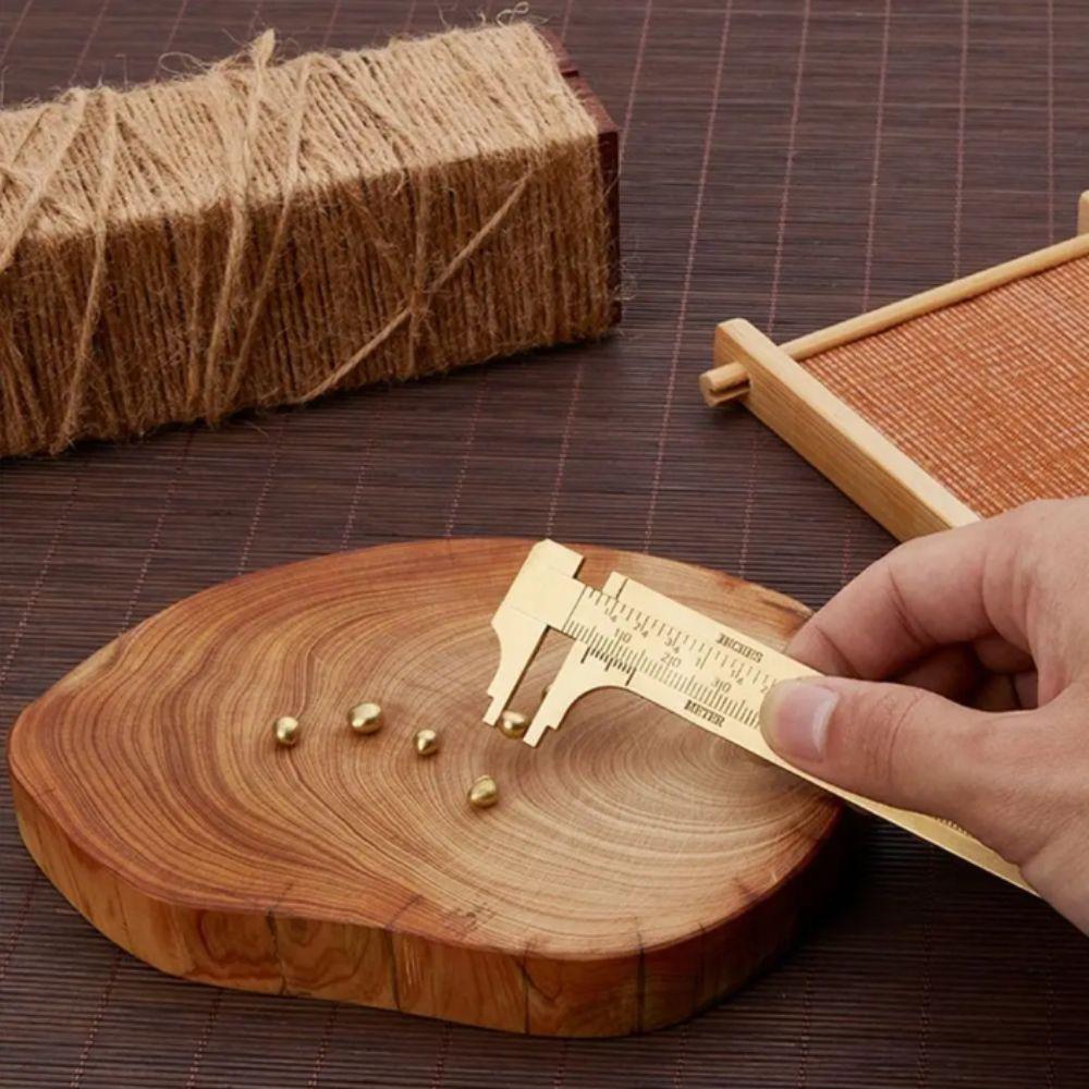 MM Inch Brass Caliper Dual Scale Measuring Tool Precision Measurement Tool Length Measurement