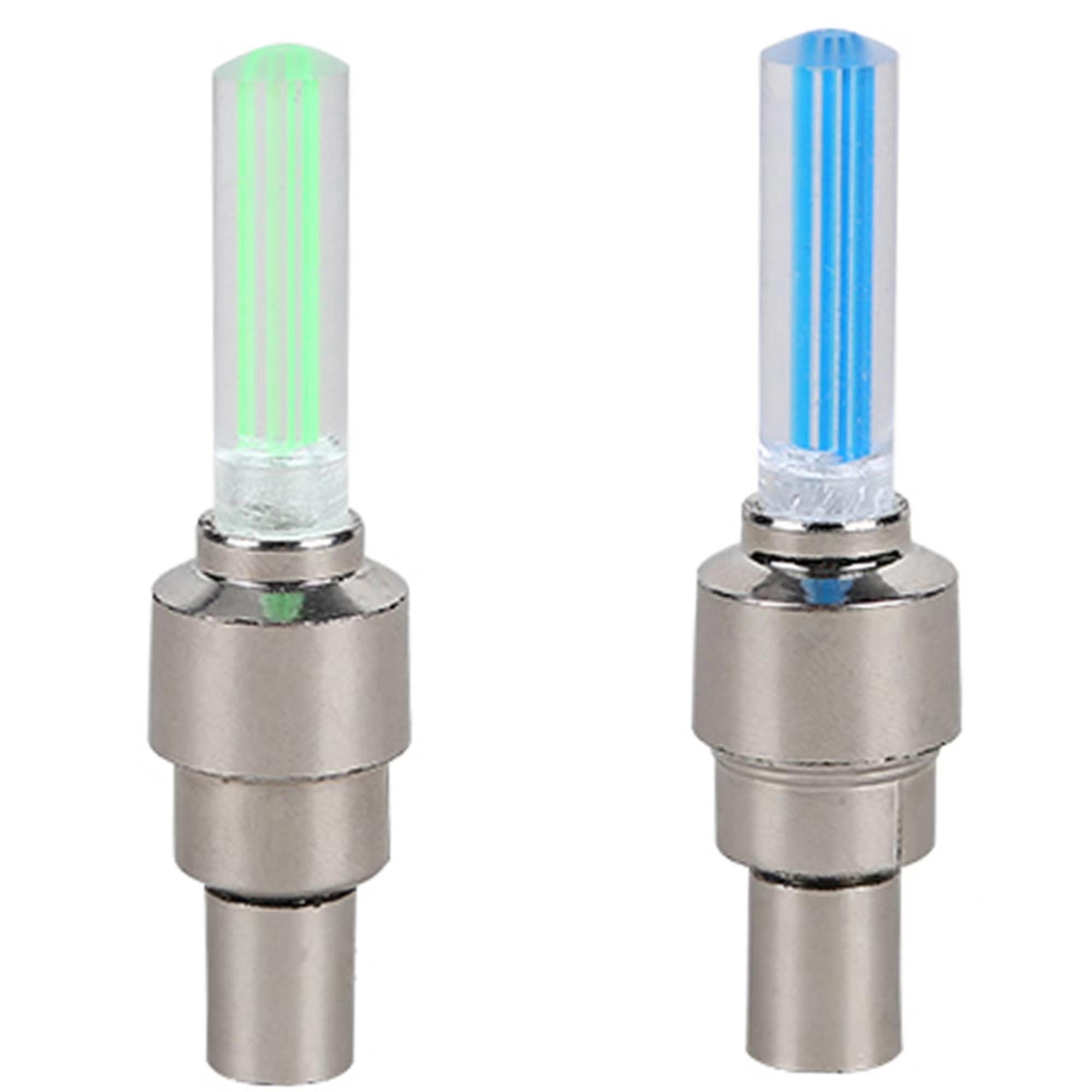 

2 шт. велосипедные фонари с датчиком движения, светодиодные фонари с батарейками для дорог MTB, горного велосипеда, шины, клапан, аксессуары для велосипеда 2pcs