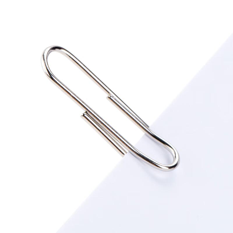 Deli 0018 Nickel-Plated Anti-Rust Paperclips