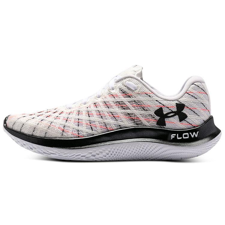 Under Armour Flow Velociti Wind Casual Comfortable Fashion Lightweight Fabric Low-Top Training Running Shoes Women sneaker White 3025222-102