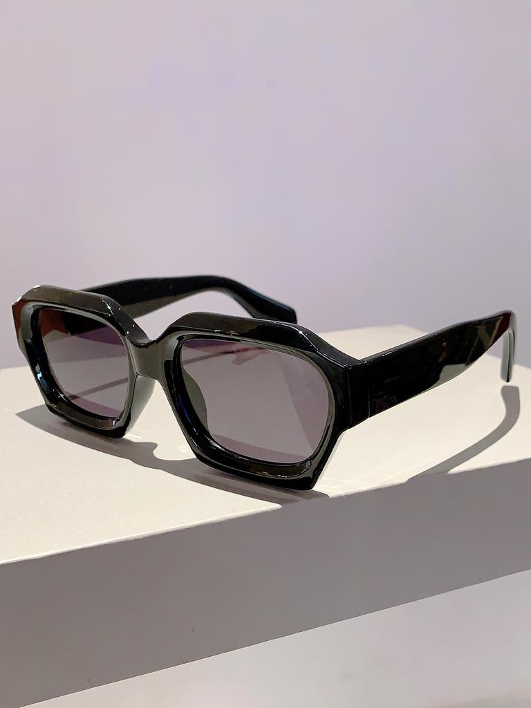 Oversized Square Shape Sunglasses New Stylish Vintage Outdoor Shades Trendy Brand Designer UV400 Women Eyewear