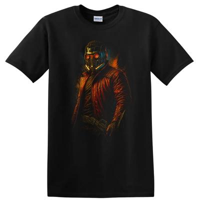 Guardians of the Galaxy Masked Hero T Shirt Space Movie Action Tee