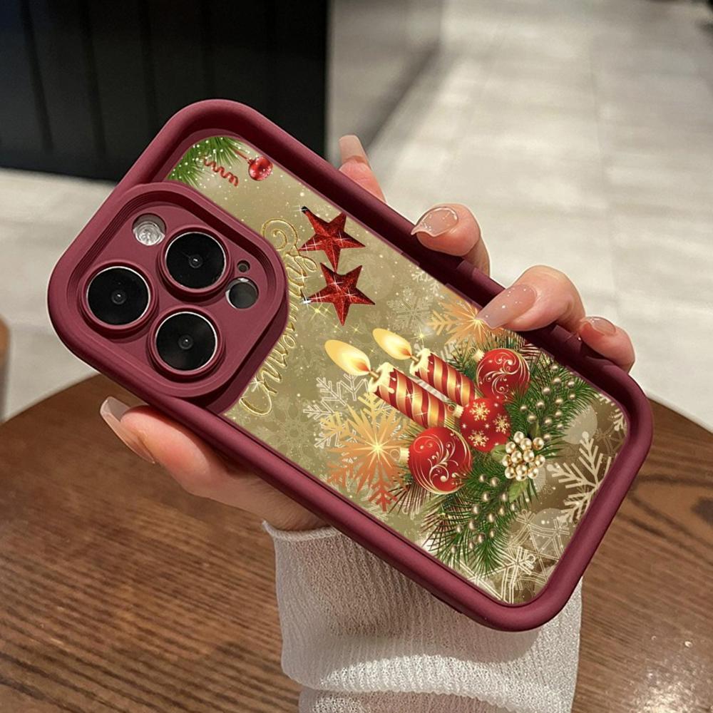 

Мягкий чехол Sky Eye Ladder для Samsung A06 A15 A25 A35 A55 S23 S24 FE Все модели Samsung Чехлы для телефонов NY36 Новый год Рождество Санта Клаус Рождественская елка OPPO A38 4G(A18)