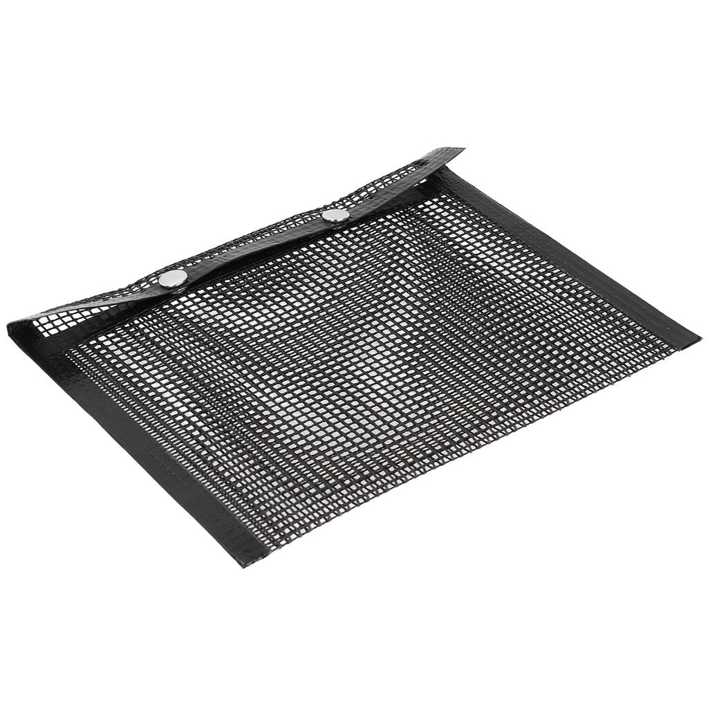 NonStick Grill Mesh Bag High Temperature Resistant BBQ Bag for Electric Gas Charcoal Grill(S )