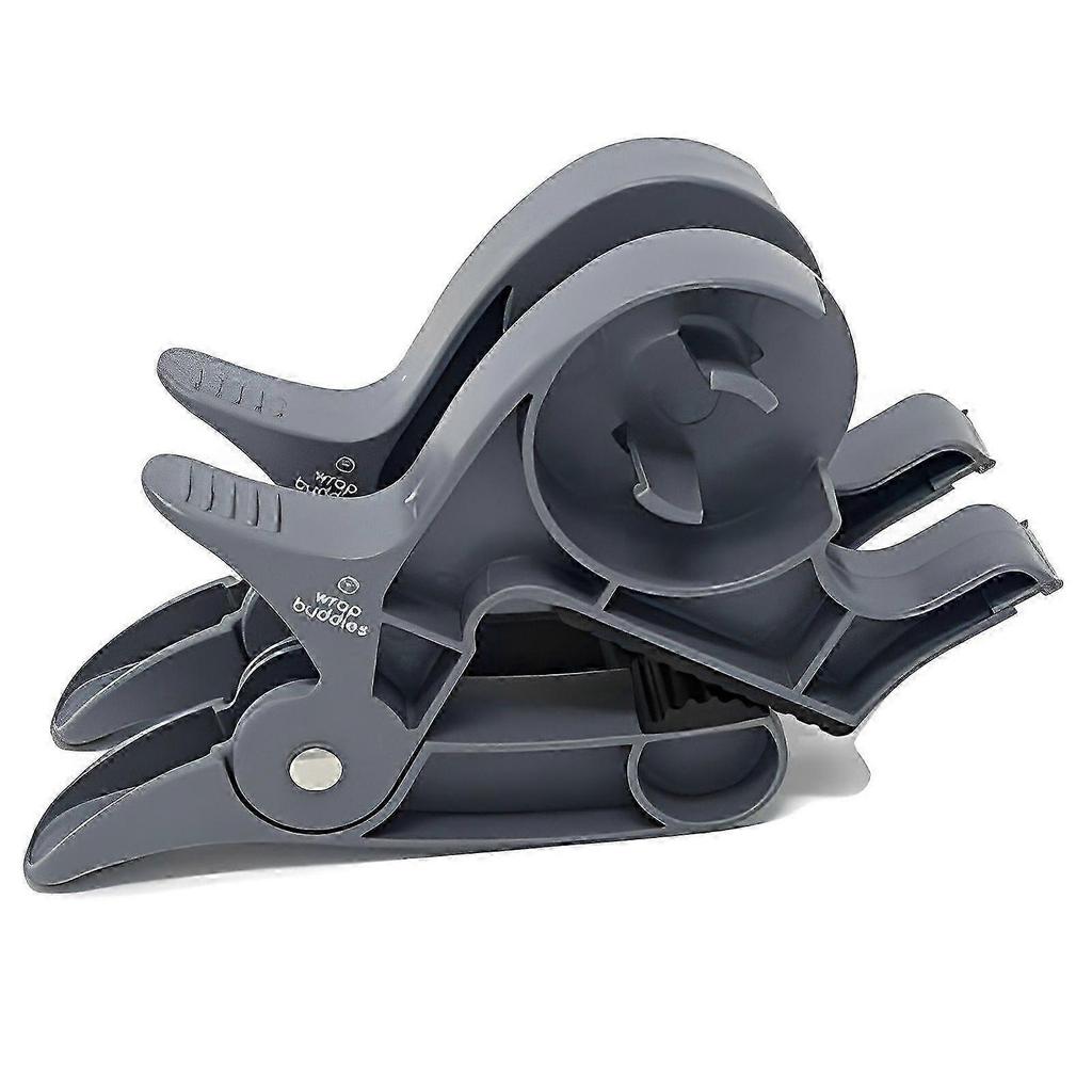 Wrap Buddies Tabletop Gift Wrapping Tool Tape Dispenser Paper Roll Holder Clip 25-26