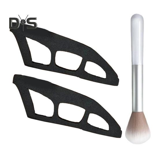 1/2/4Pcs Eyeshadow Stencil Tool Washable Reusable Eyeshadow Assistant Eyeshadow Drawing Guide Card Professional Eyeshadow Mapping Mapping