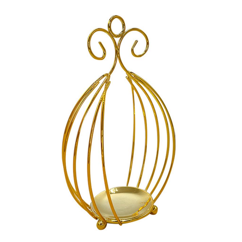 Iron Magnolia Holders for Table Decoration, Wedding, Birthday Party Candlestick for Celebration Table Decoration Home