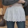 Women's Lace Short Skirt: Spring/Autumn Essential Base Layer with Hem for Coverage