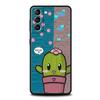 Plant Cactus Case for Samsung Galaxy S24 S23 S22 S20 S21 FE Ultra S24 S23 S10 S10E S9 S8 Plus 5G Silicone Phone Cover Capas Bags