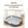 Grid Dog Toilet Anti‑Splashing Pet Potty Tray Small Medium Large Dogs