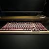XDA Height 128Keys Keycaps Set In Gradual Change Color Cyber Type Keycap Enhances Typing For Mechanical Keyboards