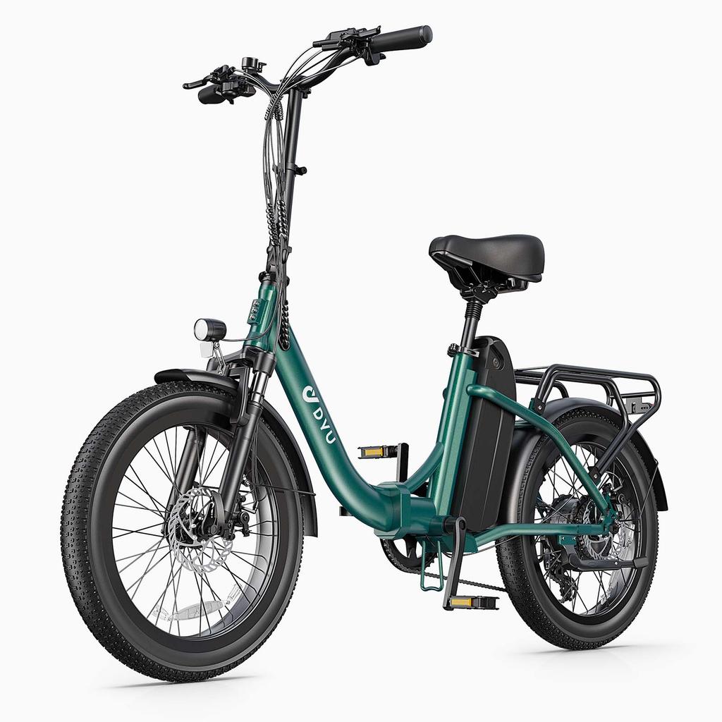 DYU C9 Electric Bike for Adults 20inch 48V 15.6Ah Battery