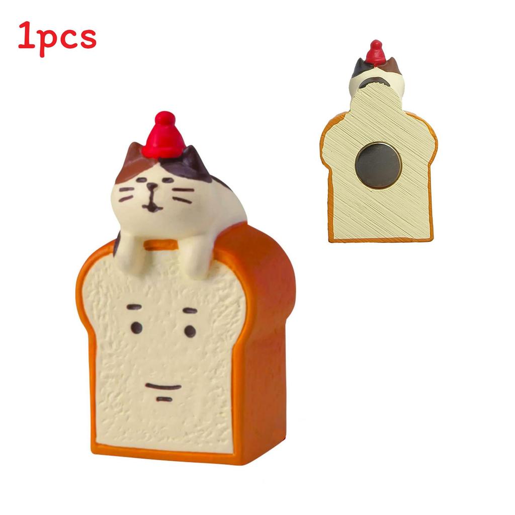 Cat Magnet Fridge Sticker With Strong Magnetic Diy Decor For Kitchen Organization